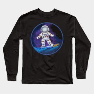 Surfing Astronaut Long Sleeve T-Shirt